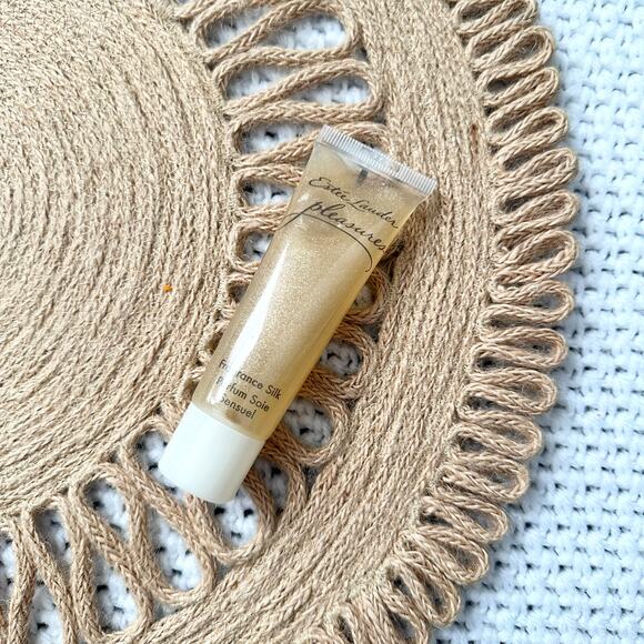 Estee Lauder Other - Estée Lauder Pleasures Gold Shimmer Fragrance Silk Travel Tube 1 Fl Oz 30 ml